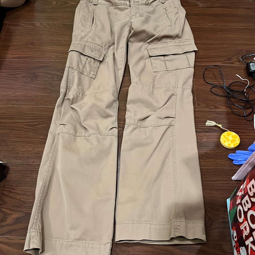 Banana Republic Khaki cargo pants